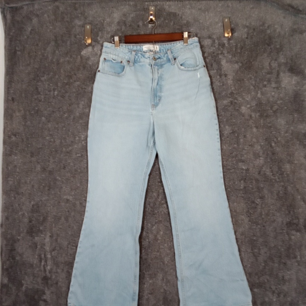Abercrombie& Fitch The Vintage Flare High Rise Curve Love Womens 30